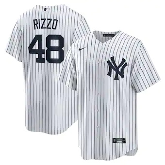 mens nike anthony rizzo white new york yankees home officia